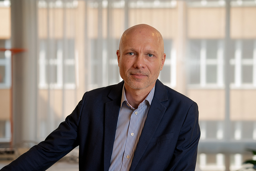 Laurent Saunier. Foto: Anton Sällberg  Laurent Saunier, avdelningschef på Vinnova