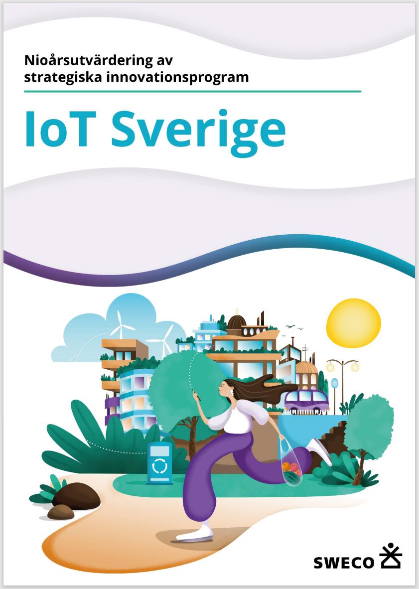 Book cover Nine-year evaluation of strategic innovation programs: IoT Sweden