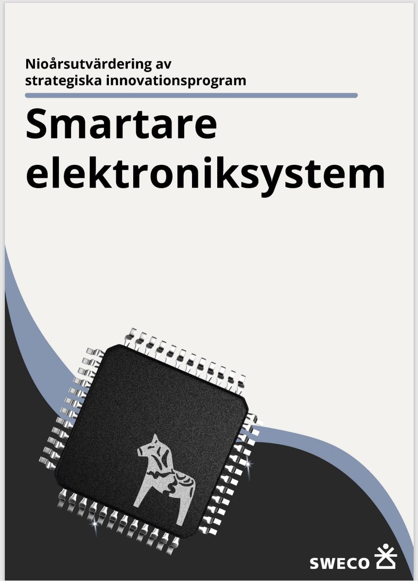 Bokomslag Nioårsutvärdering av strategiska innovationsprogram: Smartare elektroniksystem