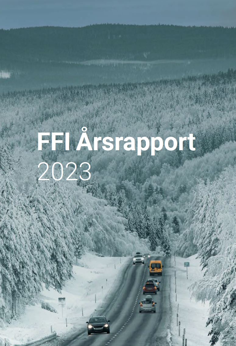 Bokomslag FFI Årsredovisning 2023