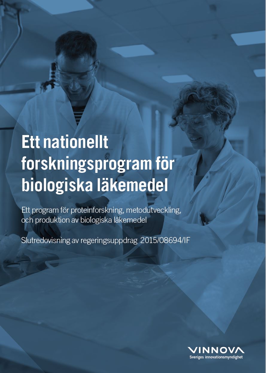 Bokomslag Ett nationellt forskningsprogram för biologiska läkemedel