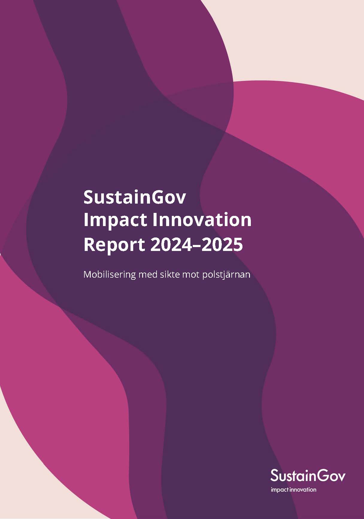 Bokomslag SustainGov: Impact Innovation Report
