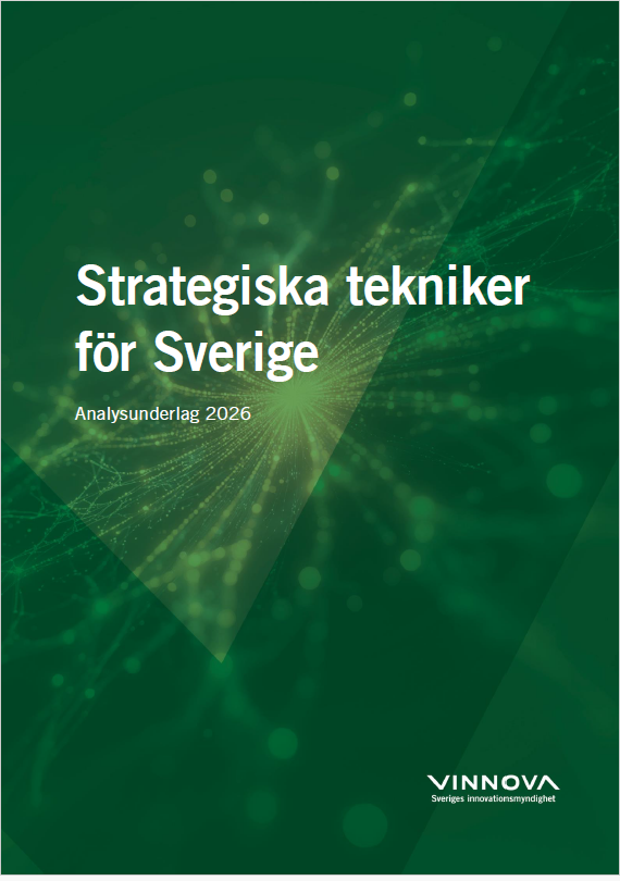 Book cover Strategic technologies for Sweden
